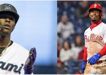 Jazz Chisholm Jr., y Jean Segura