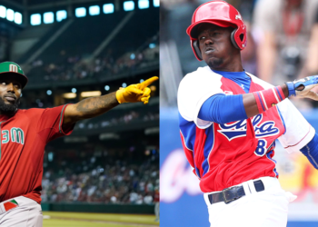 José Adolis García y Randy Arozarena