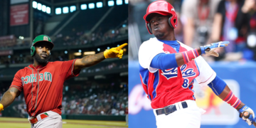 José Adolis García y Randy Arozarena